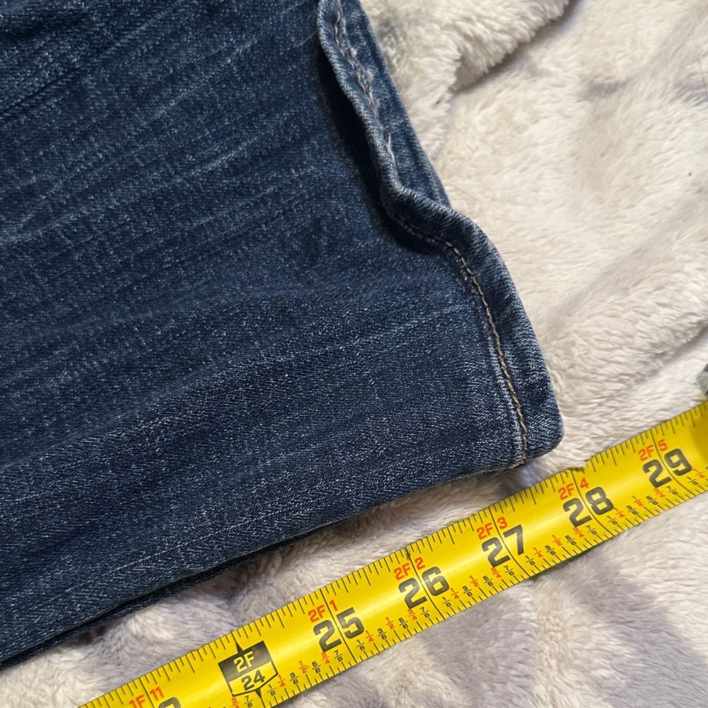 BKE Men's Dark Blue Bootcut Jeans - Picture 10 of 10